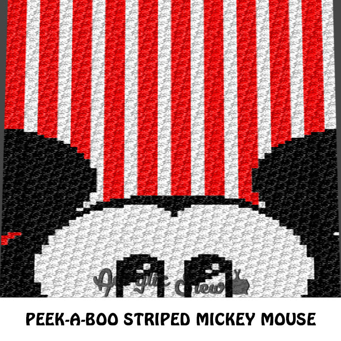 Mickey mouse crochet online blanket