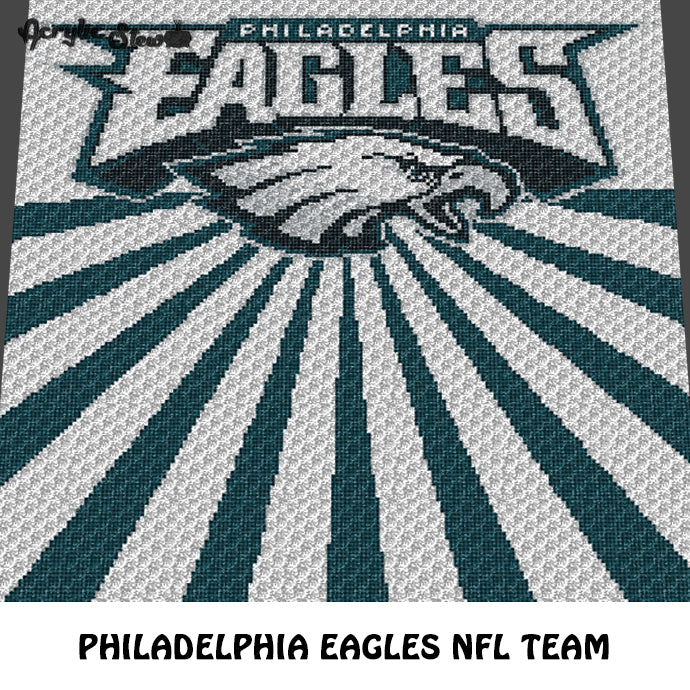 WinCraft Philadelphia Eagles Logo Tablecloth and Square Table Cover Overlay