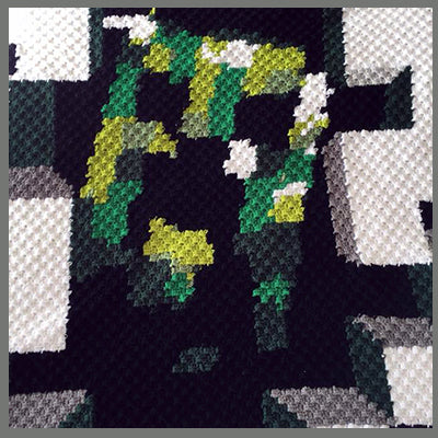 Minecraft Creeper C2C Crochet Graphgan