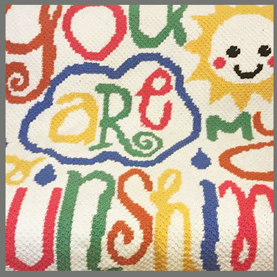 You Are My Sunshine C2C Crochet Graphgan