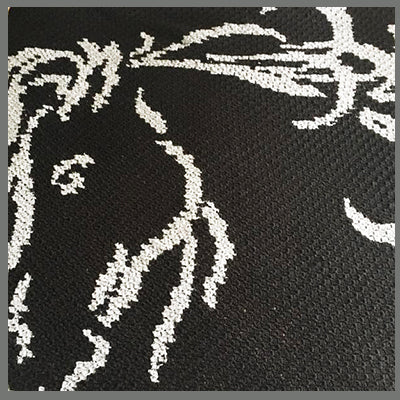 Horse Head Stencil C2C Crochet Graphgan