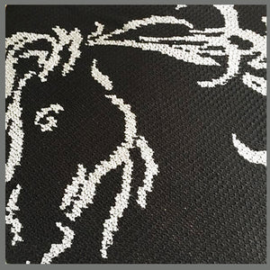 Horse Head Stencil C2C Crochet Graphgan