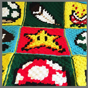 Custom Super Mario Characters and Logo C2C Graphgan