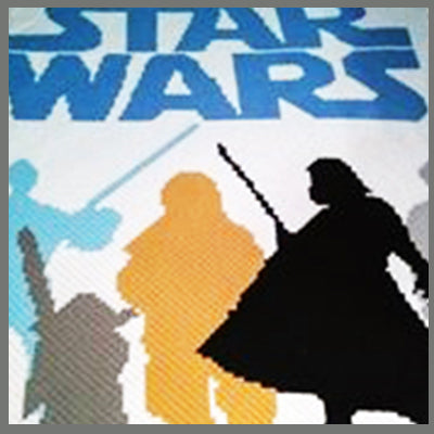 Star Wars Silhouette C2C Crochet Graphgan