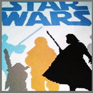 Star Wars Silhouette C2C Crochet Graphgan