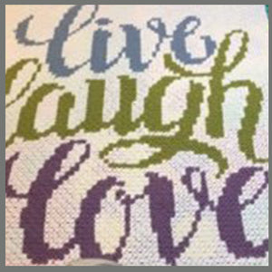 Live Laugh Love C2C Graphgan