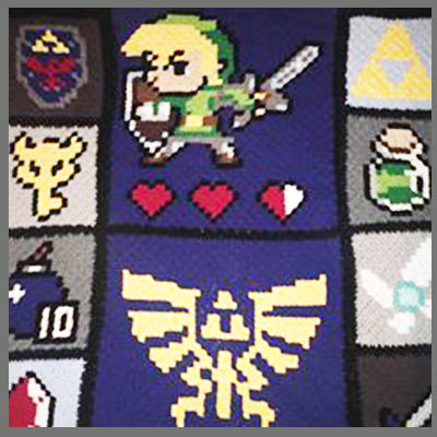 Custom Legend of Zelda Characters Nintendo Video Game C2C Crochet Graphgan