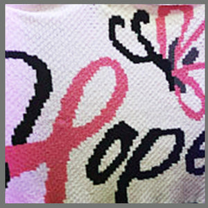 Breast Cancer Hope Butterfly C2C Graphgan