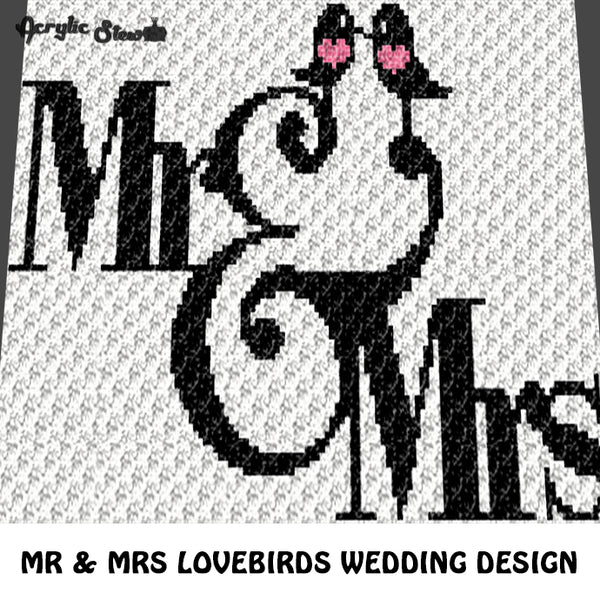Mr and Mrs Lovebirds Wedding Anniversary Engagement crochet graphgan b – Acrylic Stew mr-and-mrs-lovebirds-wedding-anniversary-engagement-crochet-graphgan-b-acrylic-stew